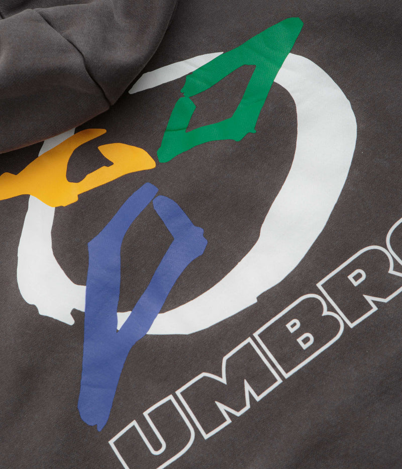Butter Goods x Umbro Ball Hoodie in Washed Black