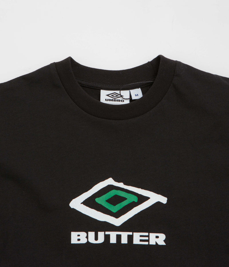 Butter Goods x Umbro Ball T-Shirt in Black