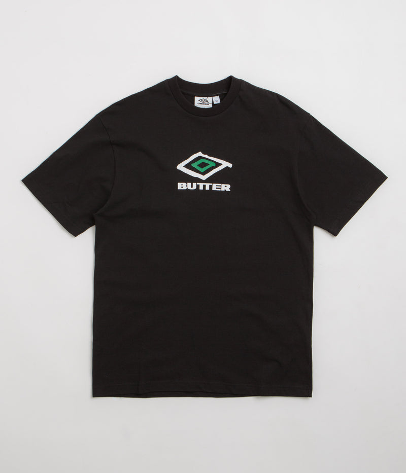 Butter Goods x Umbro Ball T-Shirt in Black