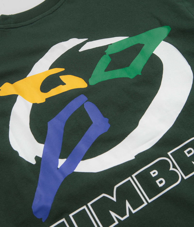 Butter Goods x Umbro Ball T-Shirt in Dark Forest