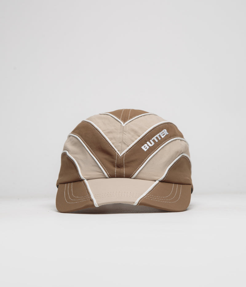 Butter Goods x Umbro Diamond Cap in Chocolate and Tan