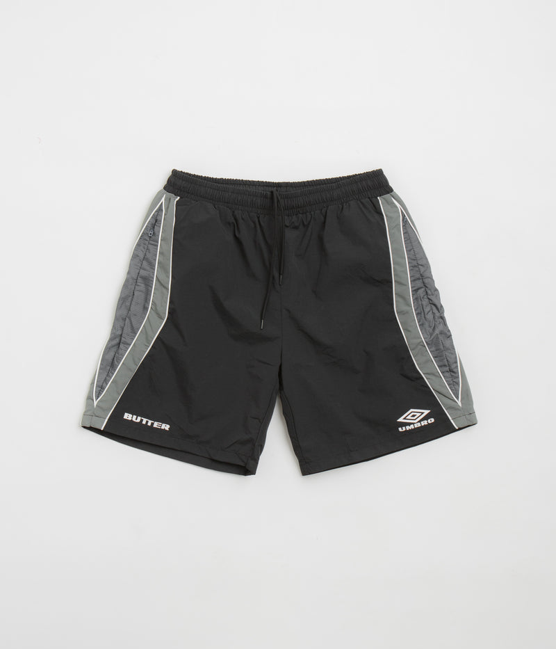 Butter Goods x Umbro Diamond Shorts in Black