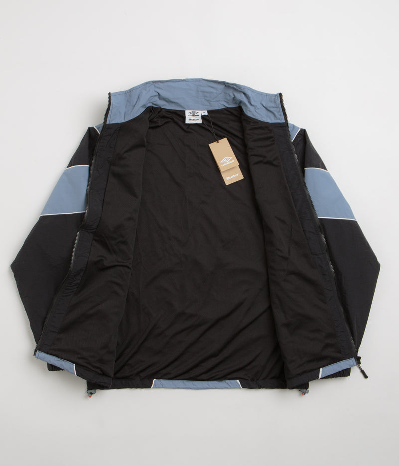 Butter Goods x Umbro Diamond Tracksuit Jacket in Black and Slate