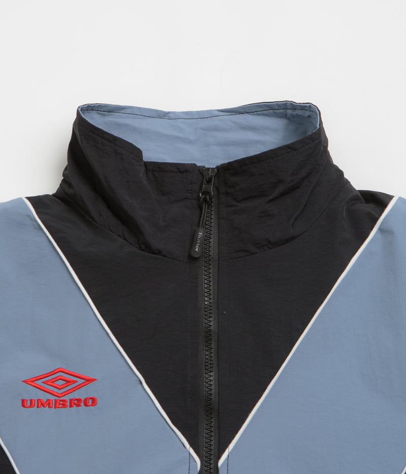 Butter Goods x Umbro Diamond Tracksuit Jacket in Black and Slate
