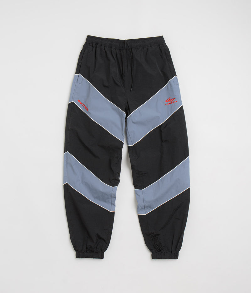 Butter Goods x Umbro Diamond Tracksuit Pants in Black and Slate
