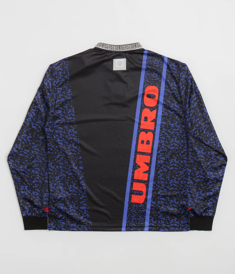 Butter Goods x Umbro Goalie Jersey in Black and Blue