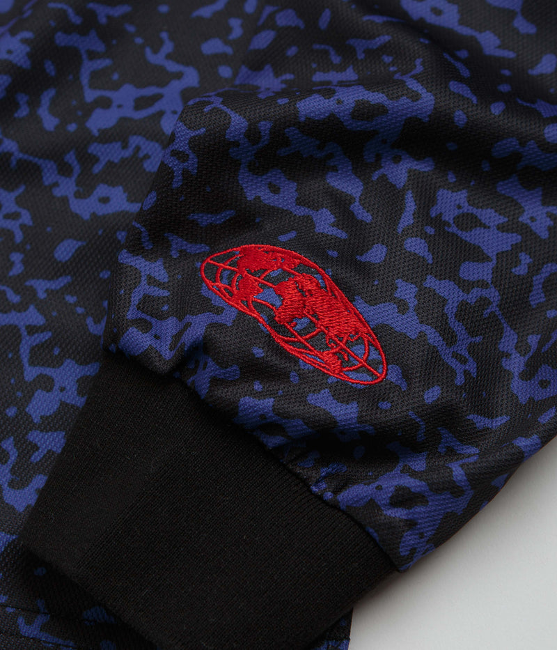Butter Goods x Umbro Goalie Jersey in Black and Blue