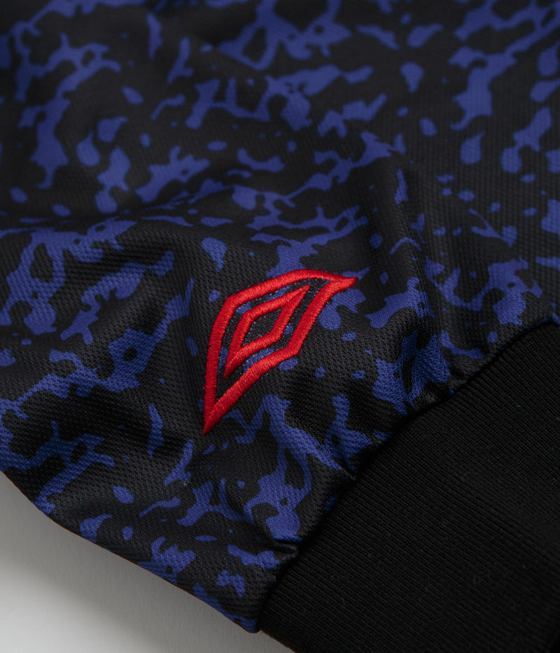 Butter Goods x Umbro Goalie Jersey in Black and Blue