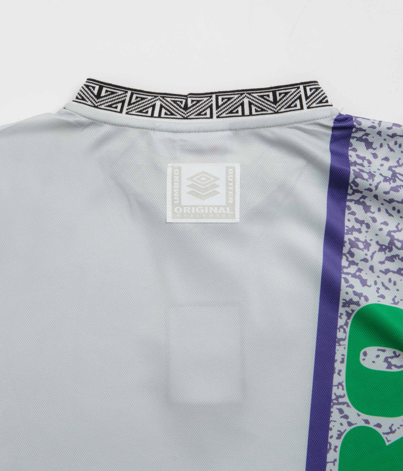 Butter Goods x Umbro Goalie Jersey in Cement and Dusk