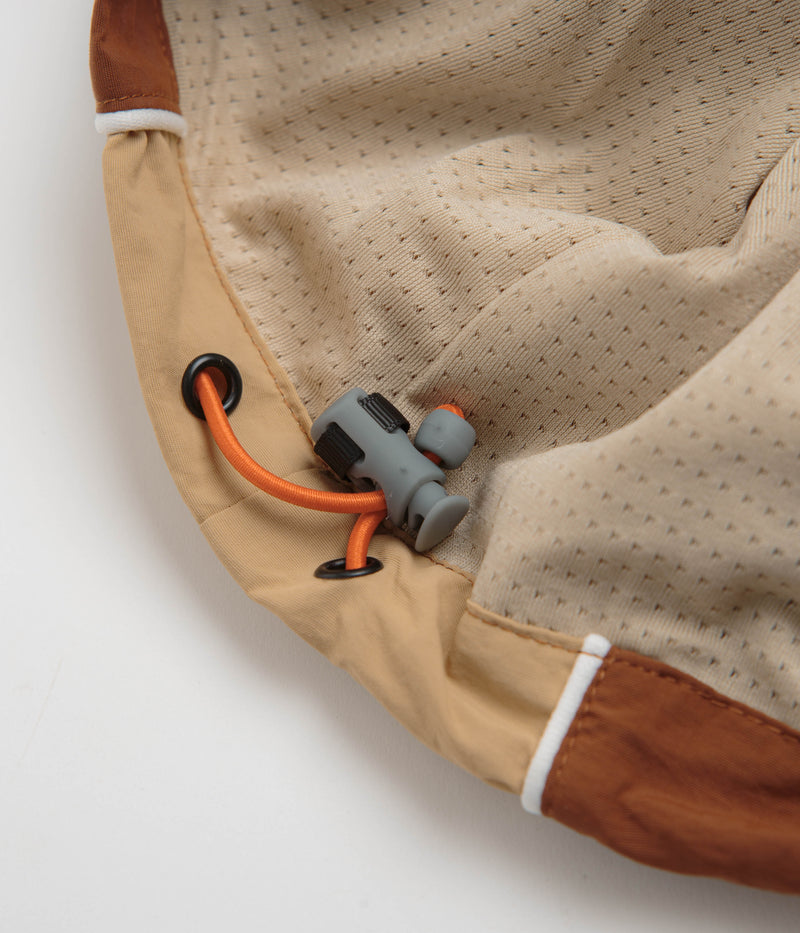 Butter Goods x Umbro Training Sweatshirt in Chocolate and Tan