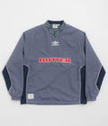 Butter Goods x Umbro Training Sweatshirt in Slate and Navy