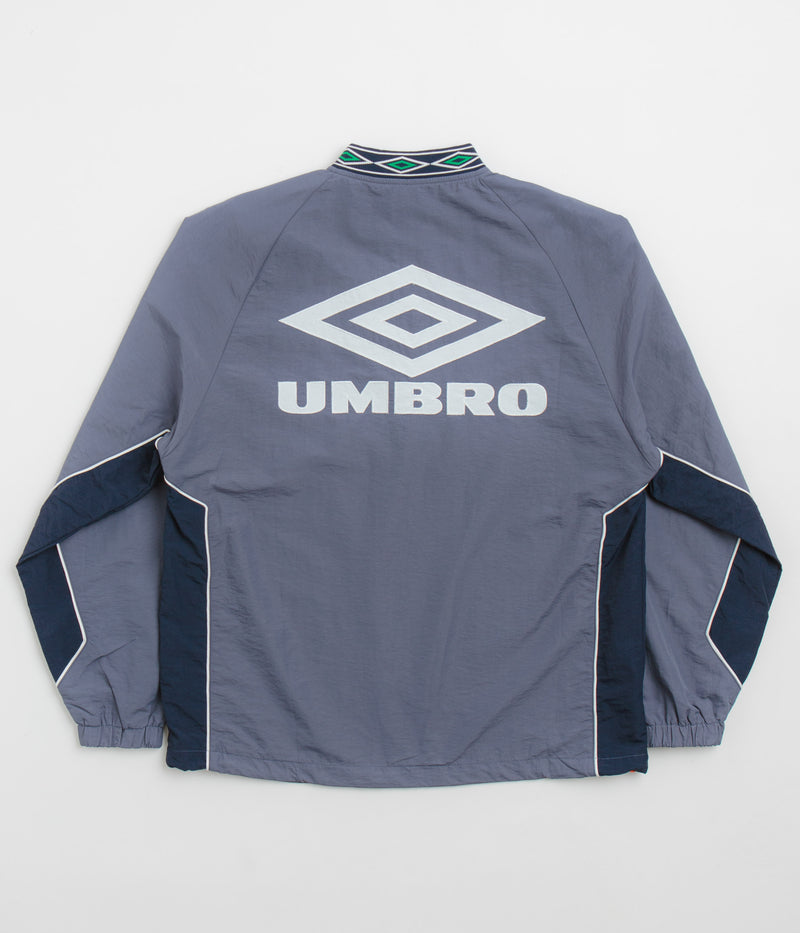 Butter Goods x Umbro Training Sweatshirt in Slate and Navy