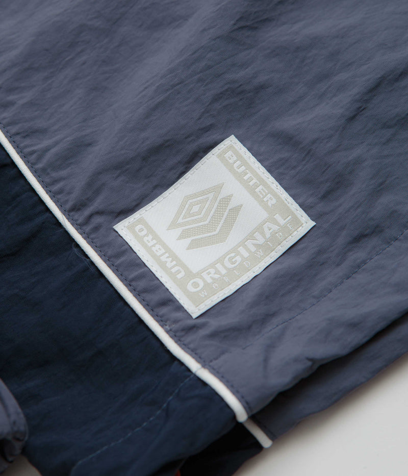 Butter Goods x Umbro Training Sweatshirt in Slate and Navy