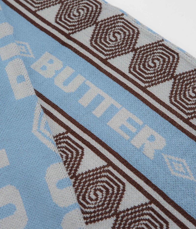 Butter Goods x Umbro Vert Scarf in Sky and Brown