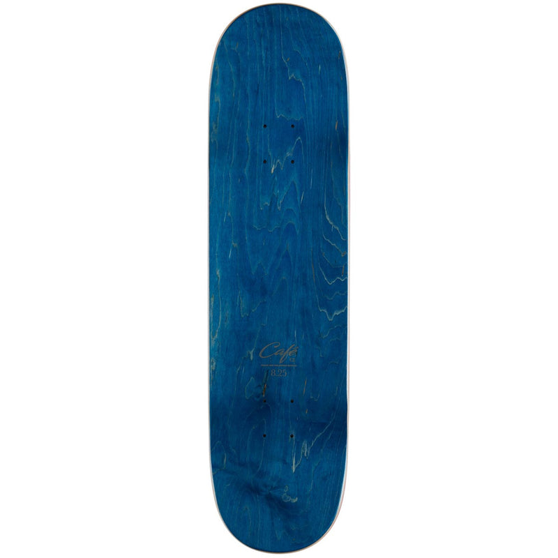 Cafe Gaurab Sketches C2 Shape Skateboard Deck - Blue - 8.25"