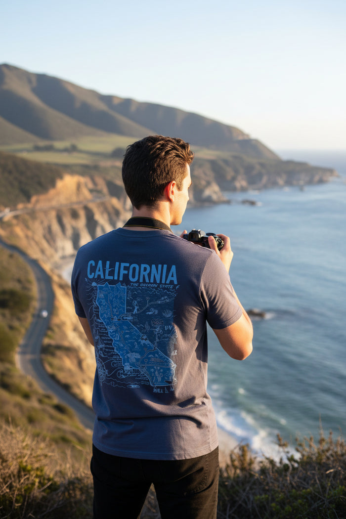 California Map Tee