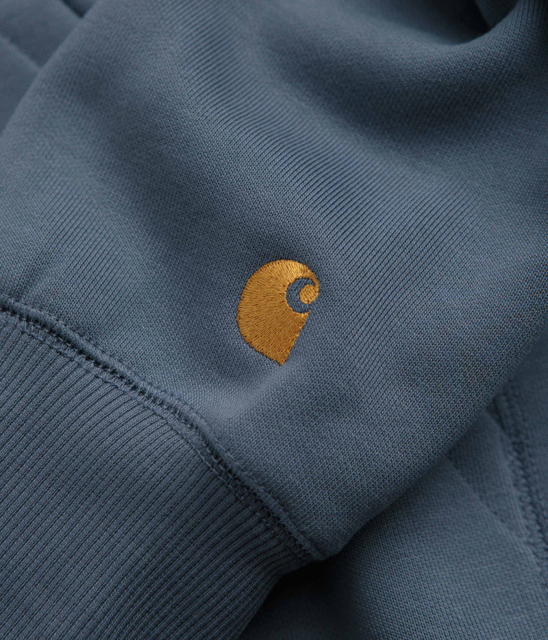 Carhartt Chase Hoodie in Positano and Gold