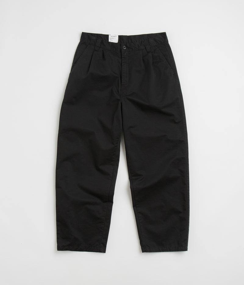 Carhartt Merrick Pants in Stone Washed Black