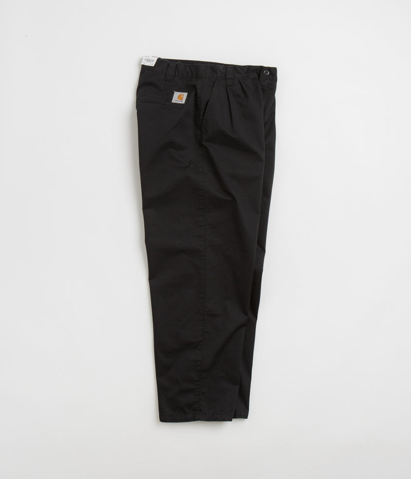 Carhartt Merrick Pants in Stone Washed Black