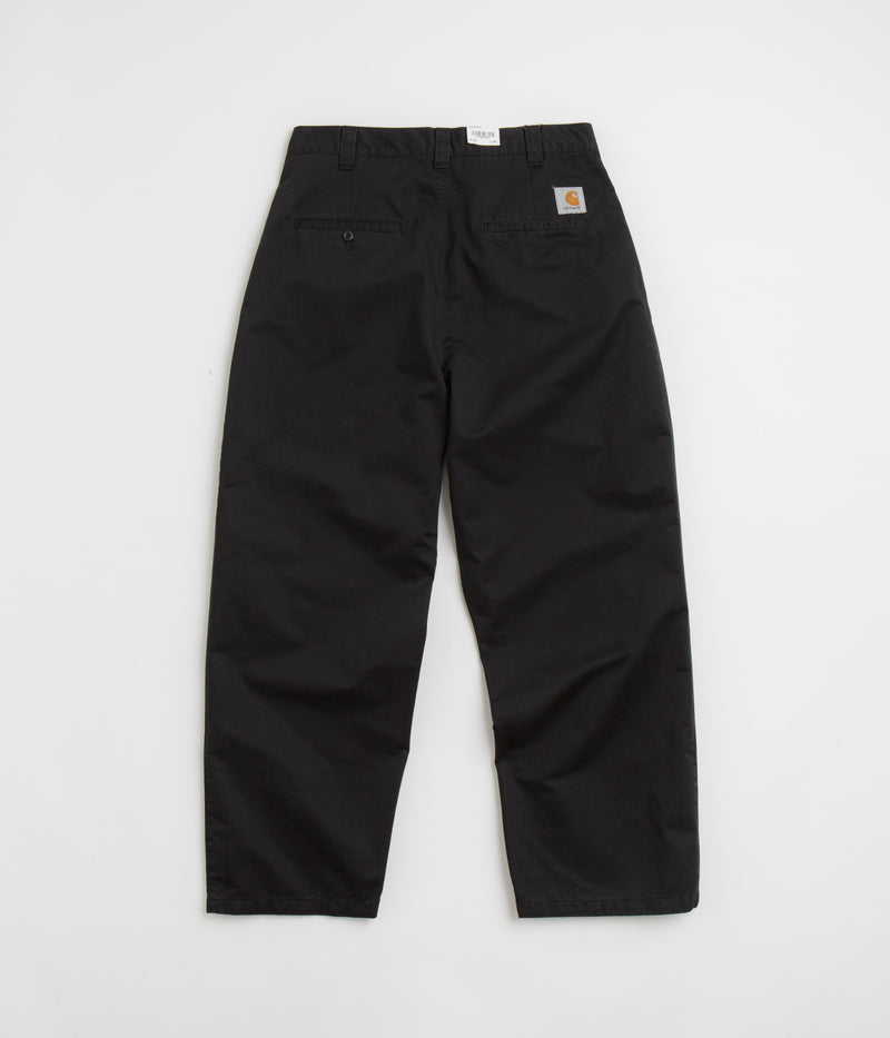 Carhartt Merrick Pants in Stone Washed Black