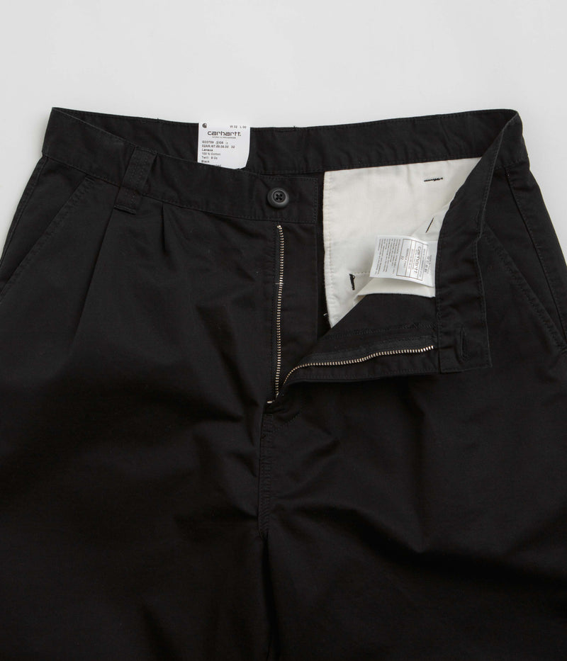 Carhartt Merrick Pants in Stone Washed Black