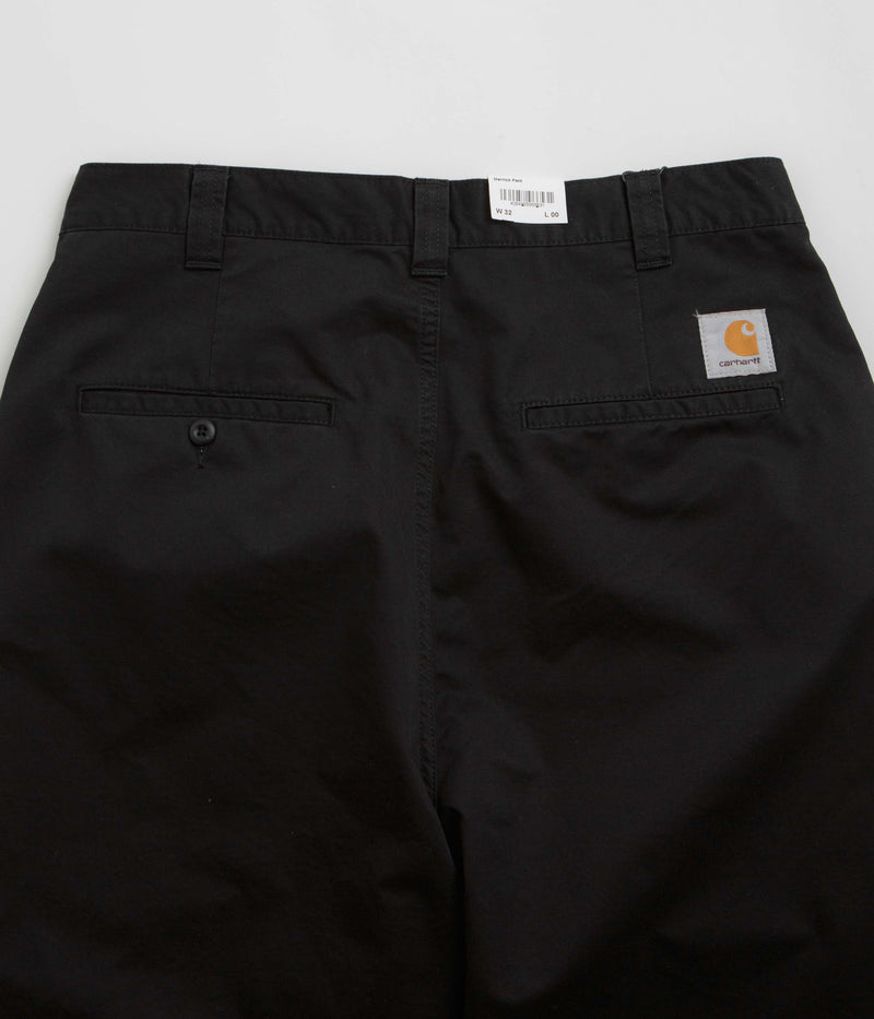 Carhartt Merrick Pants in Stone Washed Black