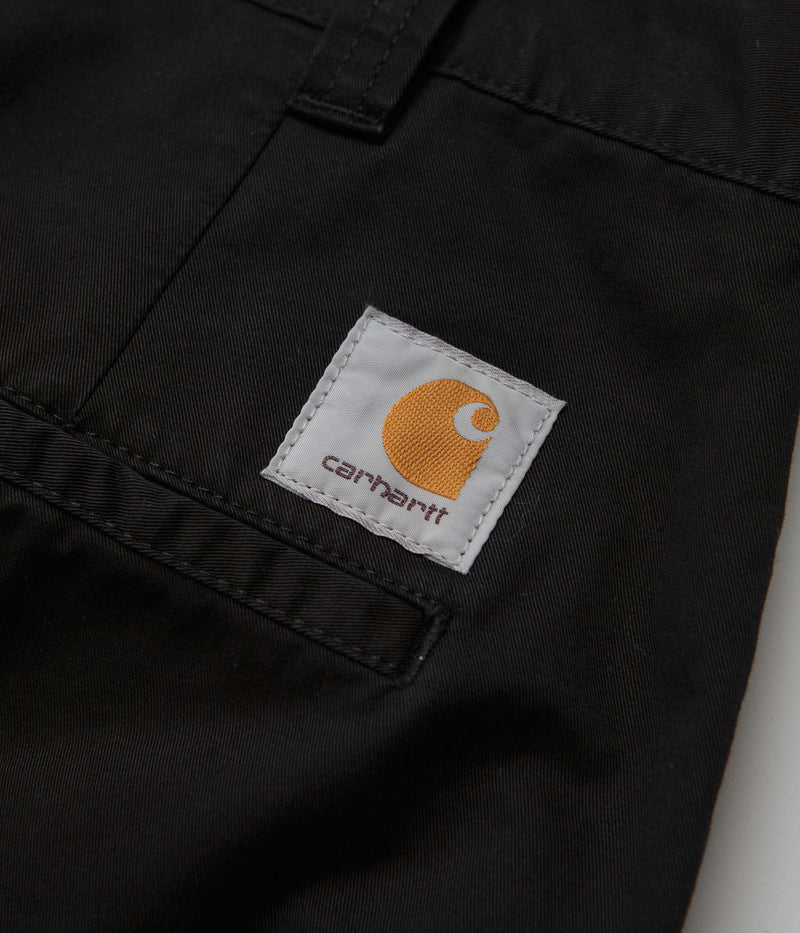 Carhartt Merrick Pants in Stone Washed Black