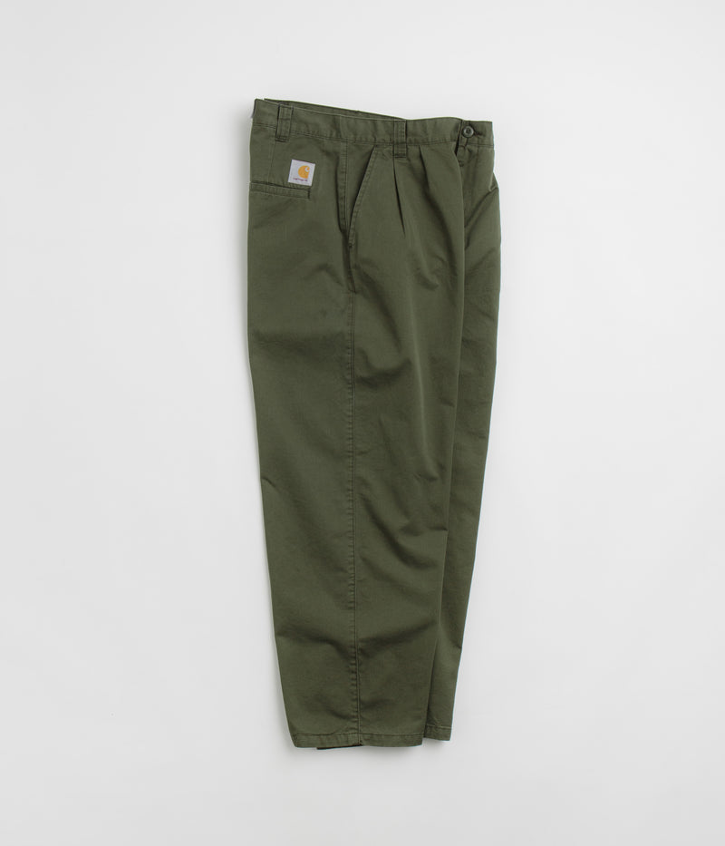 Carhartt Merrick Pants in Stone Washed Office Green