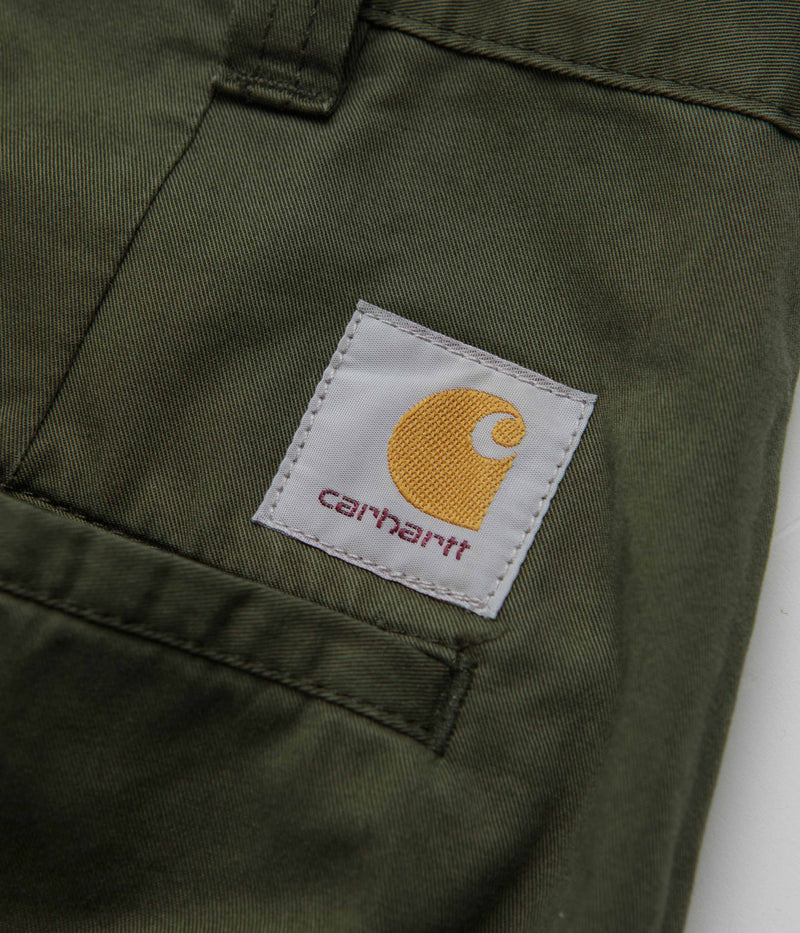 Carhartt Merrick Pants in Stone Washed Office Green