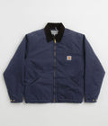 Carhartt OG Detroit Jacket in Air Force Blue and Black