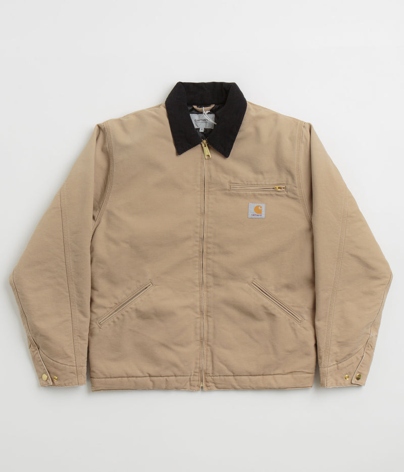 Carhartt OG Detroit Jacket in Peanut and Black