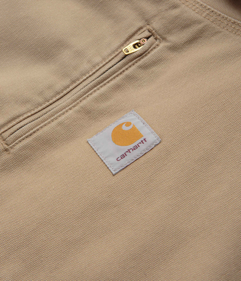 Carhartt OG Detroit Jacket in Peanut and Black