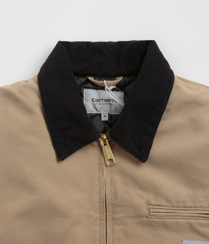 Carhartt OG Detroit Jacket in Peanut and Black