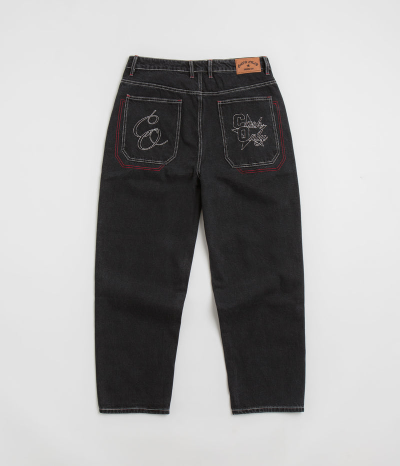 Cash Only Halftime Jeans in Distressed Black