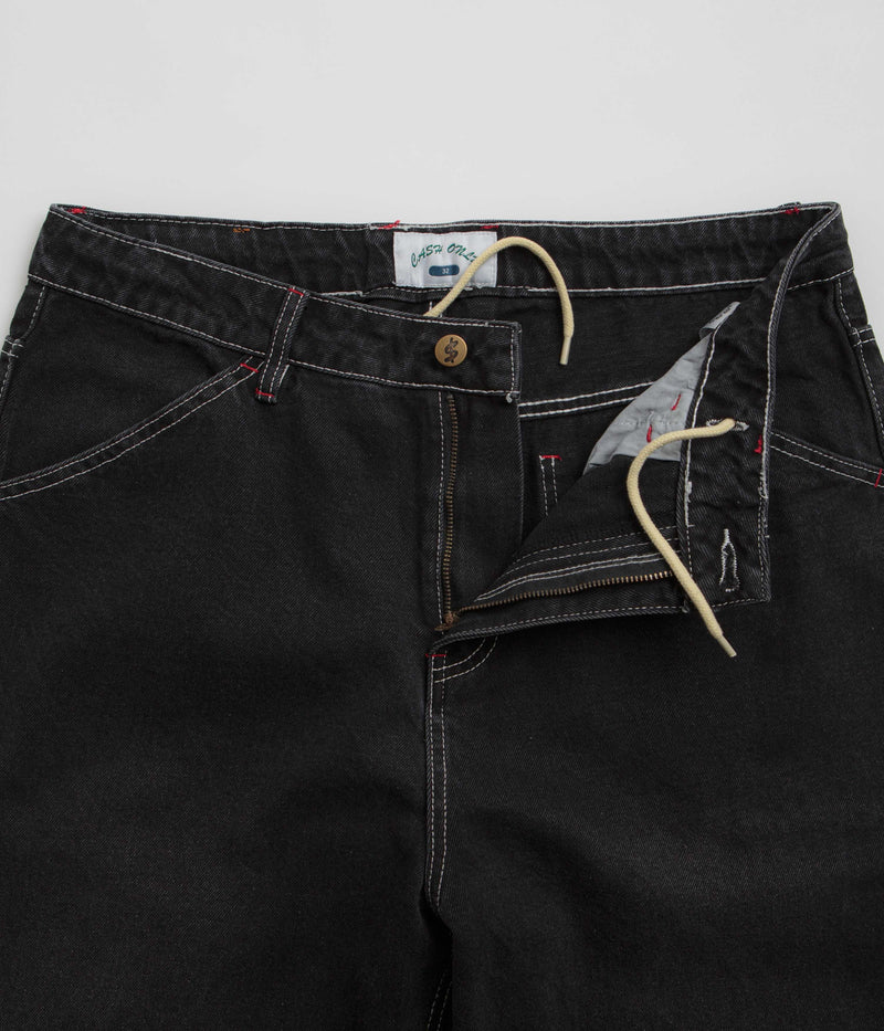 Cash Only Halftime Jeans in Distressed Black