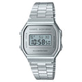 Casio A168 Watch - Silver