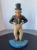 Cast Iron Vintage Uncle Sam Door Stop