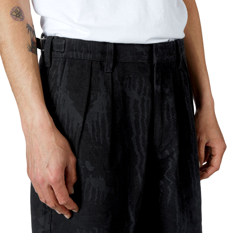 CCS Amoir Libre Pleated Shorts - Black Distortion