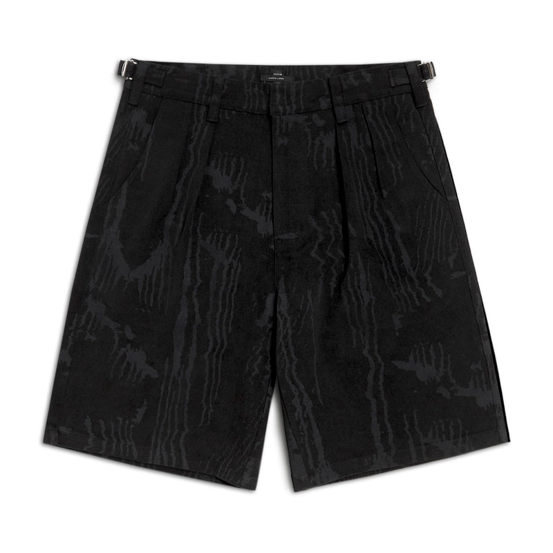 CCS Amoir Libre Pleated Shorts - Black Distortion