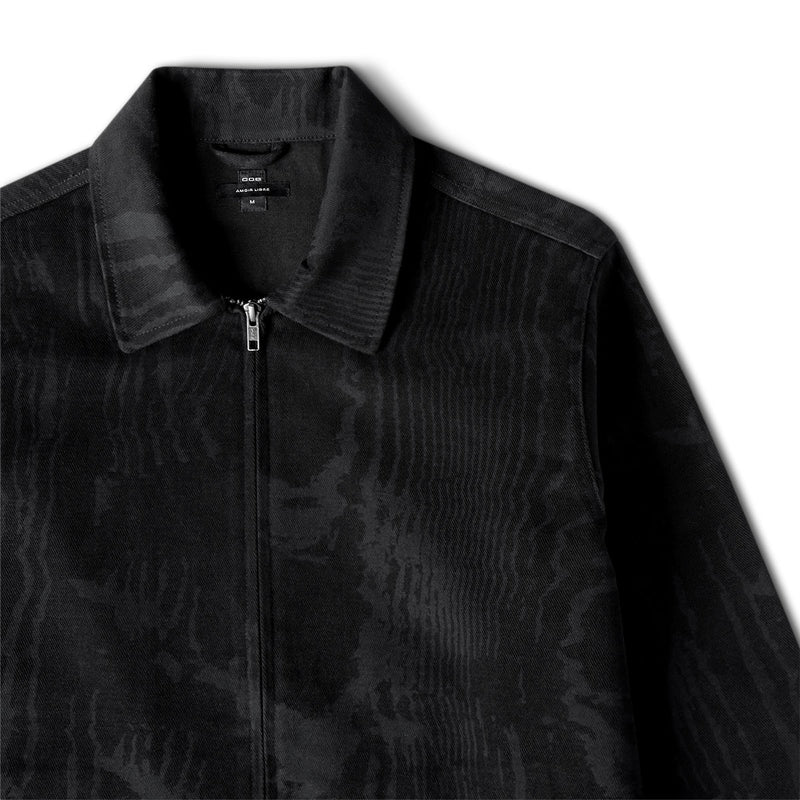 CCS Amoir Libre Zip Chore Jacket - Black Distortion
