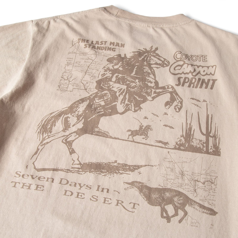 CCS Bootleg Coyote Canyon Sprint T-Shirt - Sand