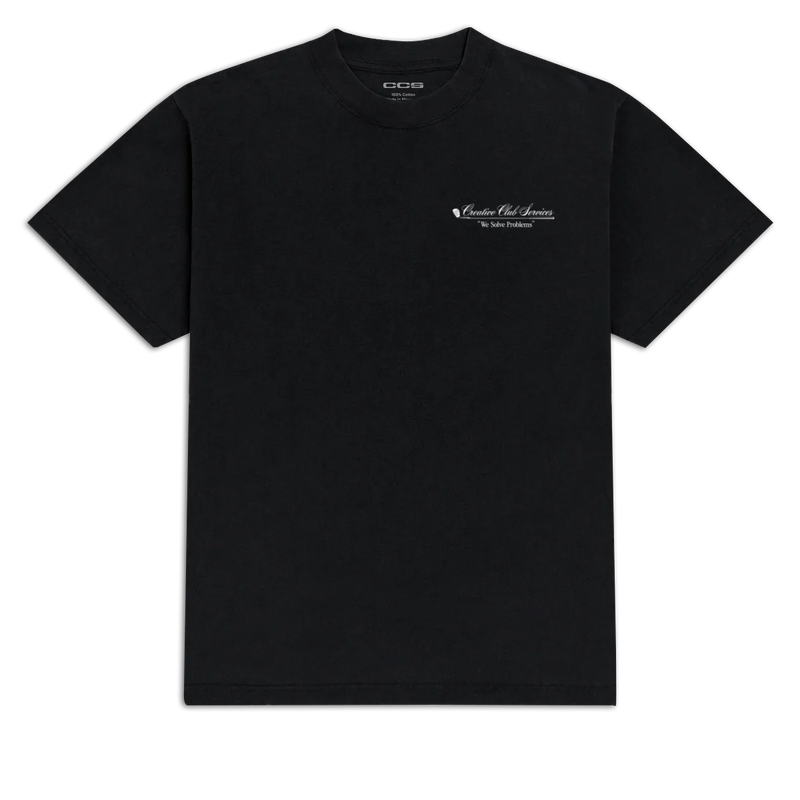 CCS Bootleg Creative Club Services T-Shirt - Black