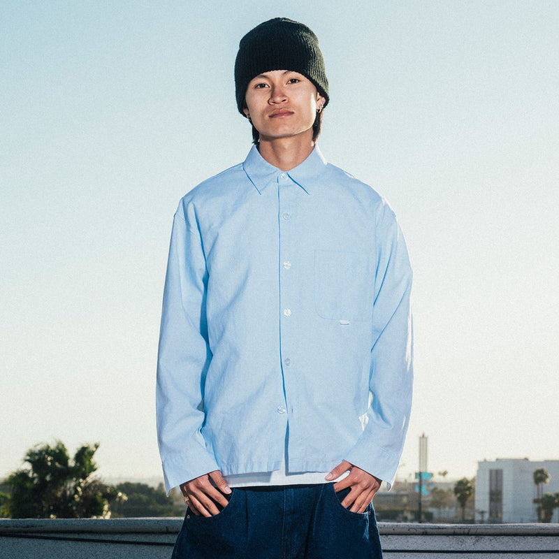 CCS Box Oxford Shirt - Blue