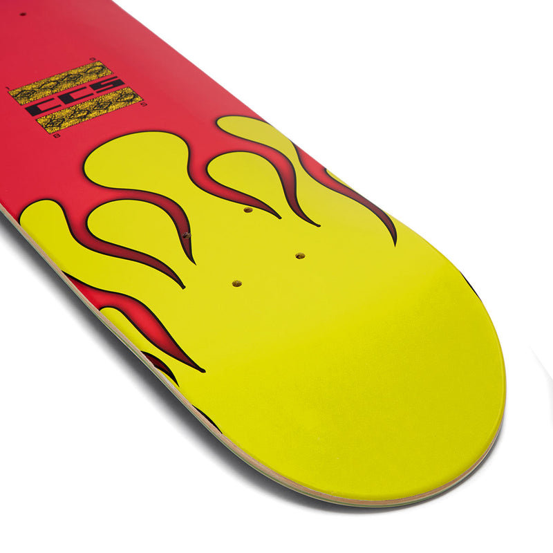 CCS Flame Surfer Mini Skateboard Complete - Multi