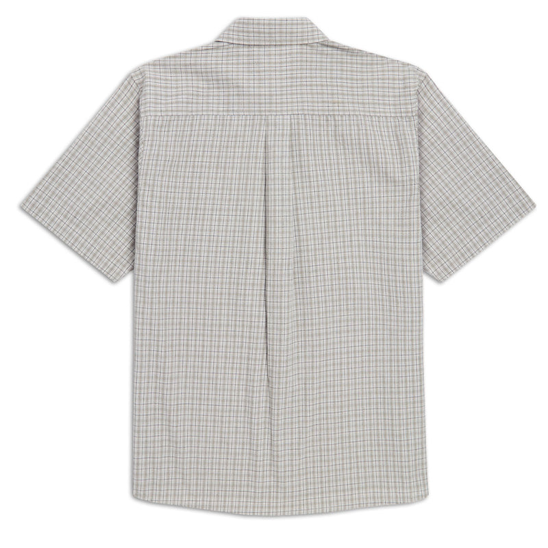 CCS Frankie Shirt - Grey/Green Plaid