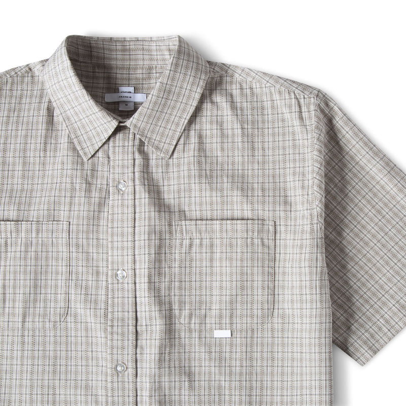 CCS Frankie Shirt - Grey/Green Plaid