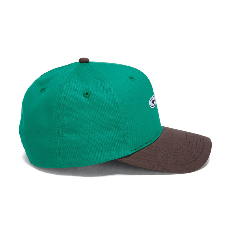 CCS Icon Snapback Hat - Green/Brown