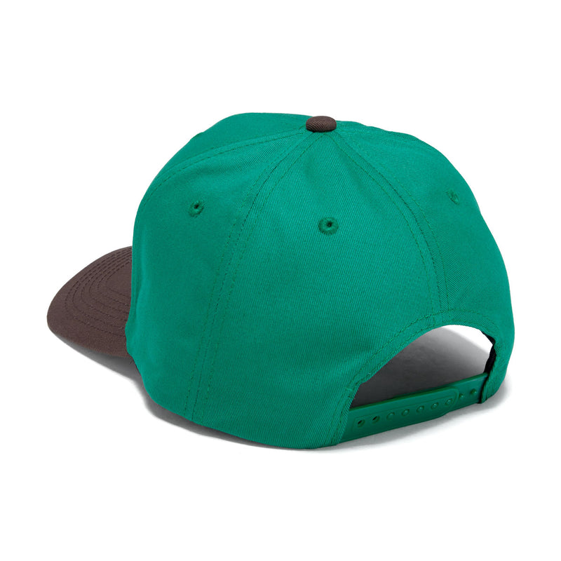 CCS Icon Snapback Hat - Green/Brown