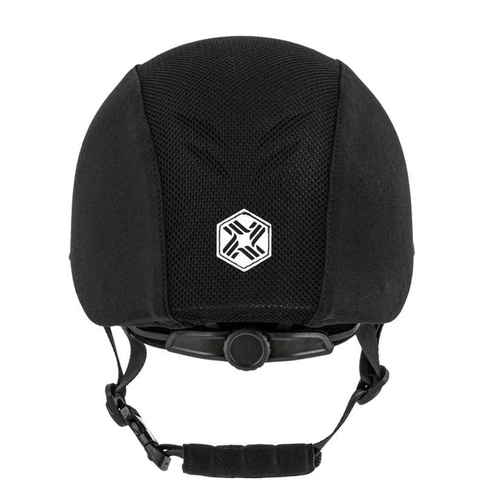 Charles Owen Phoenix Skull Cap-  Black/Silver