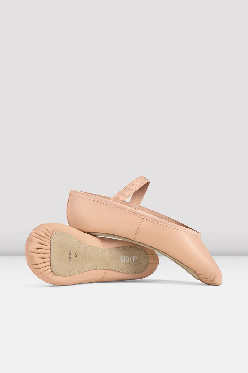 Childrens Dansoft Leather Ballet Shoes - BLOCH US